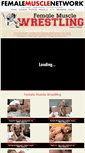 Mobile Screenshot of femalemusclewrestling.com